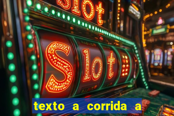 texto a corrida a lagarta lili